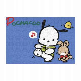 1000-dielne drevené puzzle Pochacco
